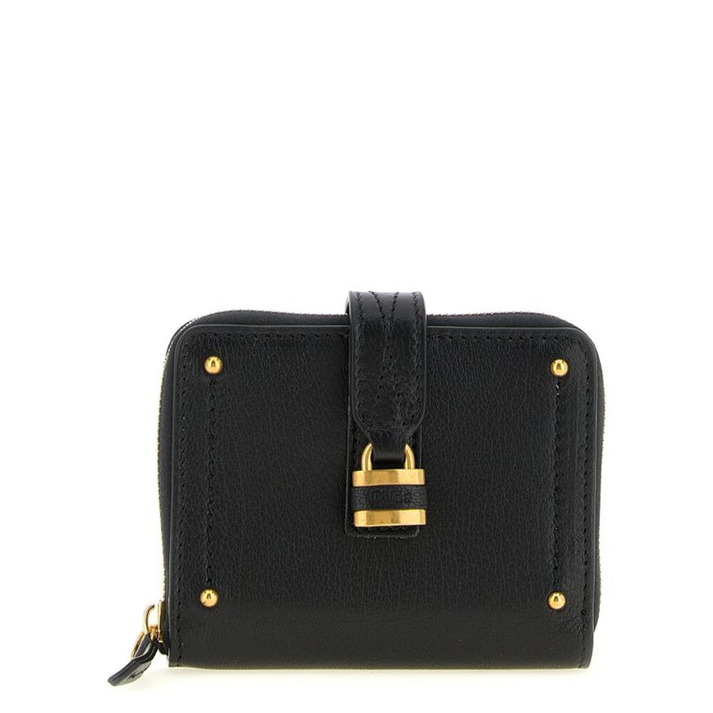 Chloé Black Buffalo Leather Women's Cardholder